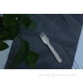 Tenedor de madera biodegradable para la comida